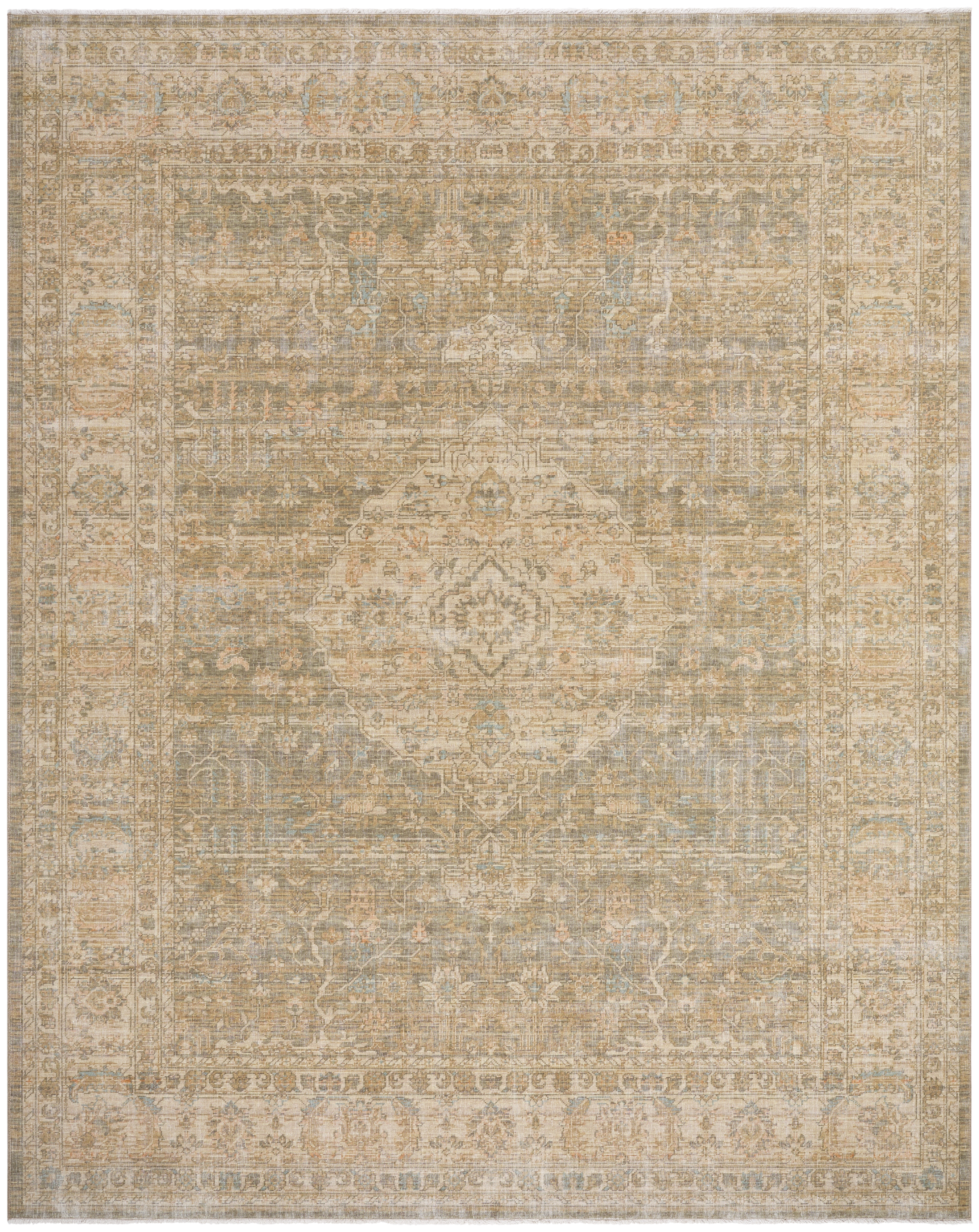 Renaissance Brown Indoor 6'5" x 8'10" Handmade Rug - Image 0