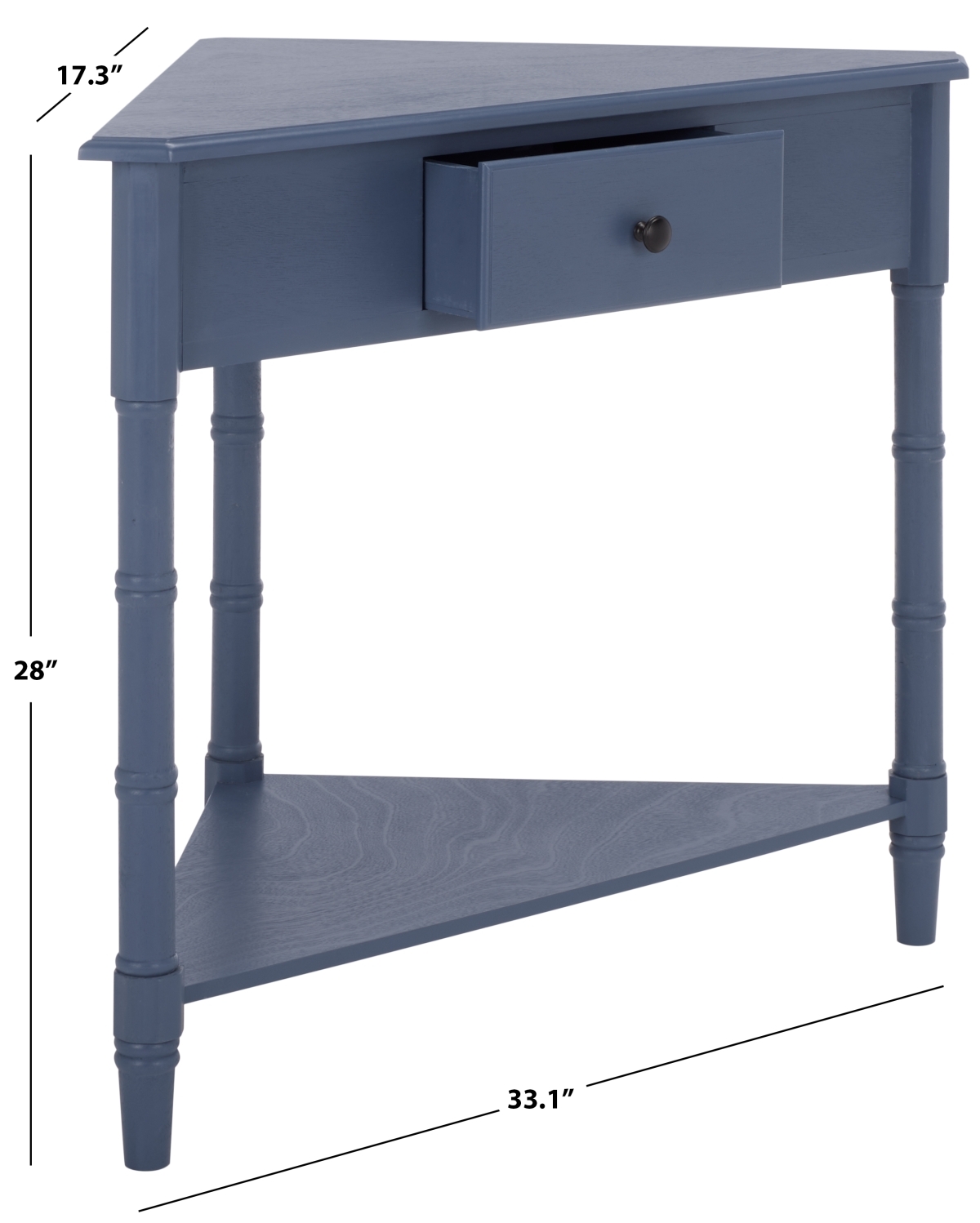 Gomez Corner Table - Blue - Image 9