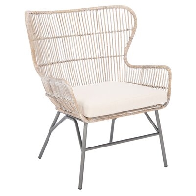 Hemmer Rattan Accent Chair W/ Cushion - Image 0