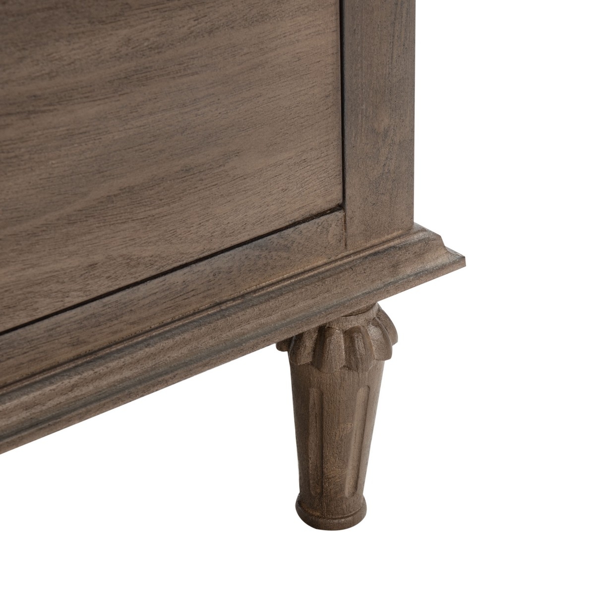 Lisabet 3 Drawer Wood Nightstand - Light Brown - Image 5