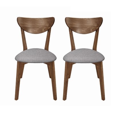 Meneses Side Chair in Natural Walnut (Set of 2) - Image 0