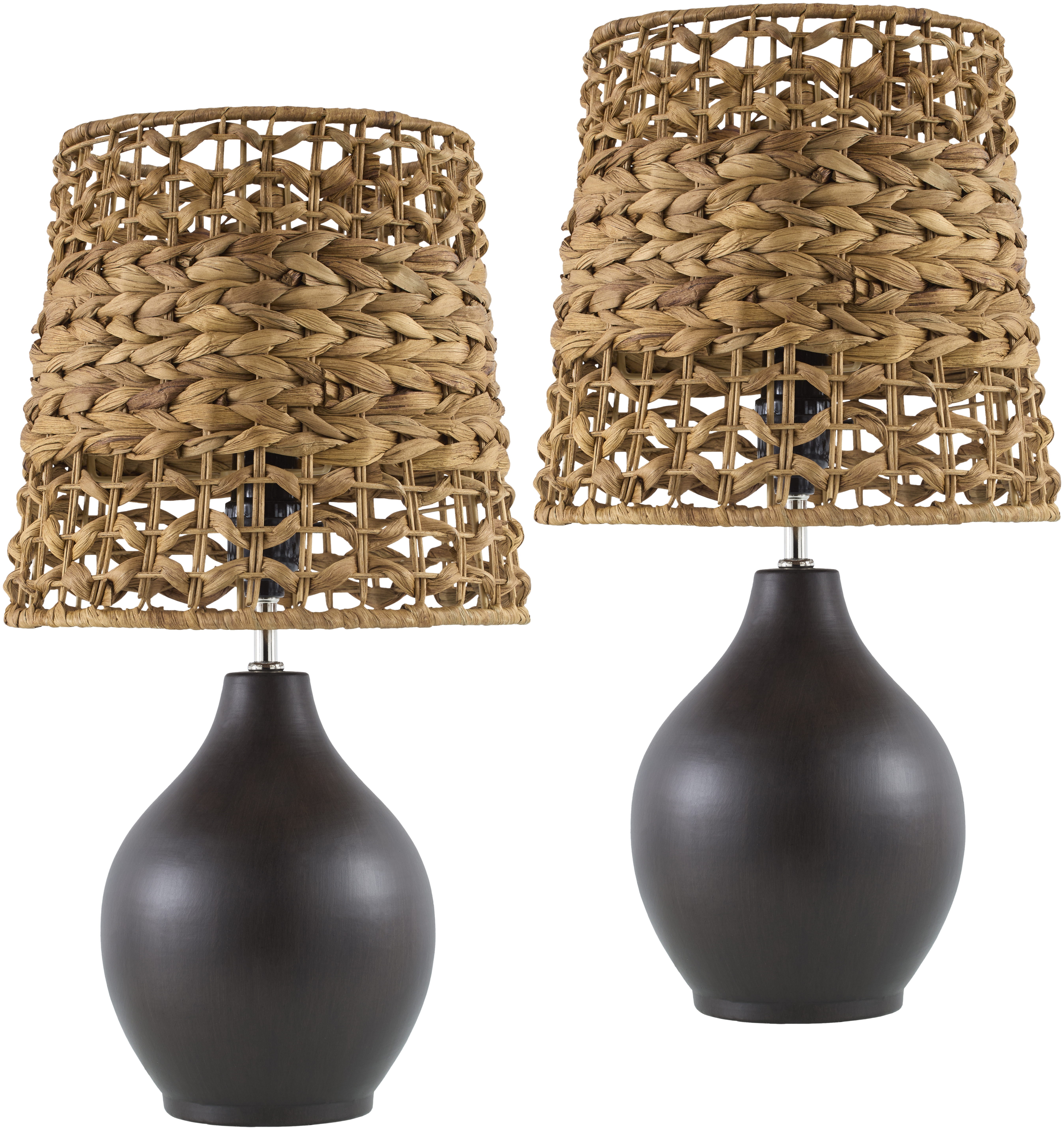 Livabliss Pabu  Painted 19"H x 9"W x 9"D Accent Table Lamp - Image 0