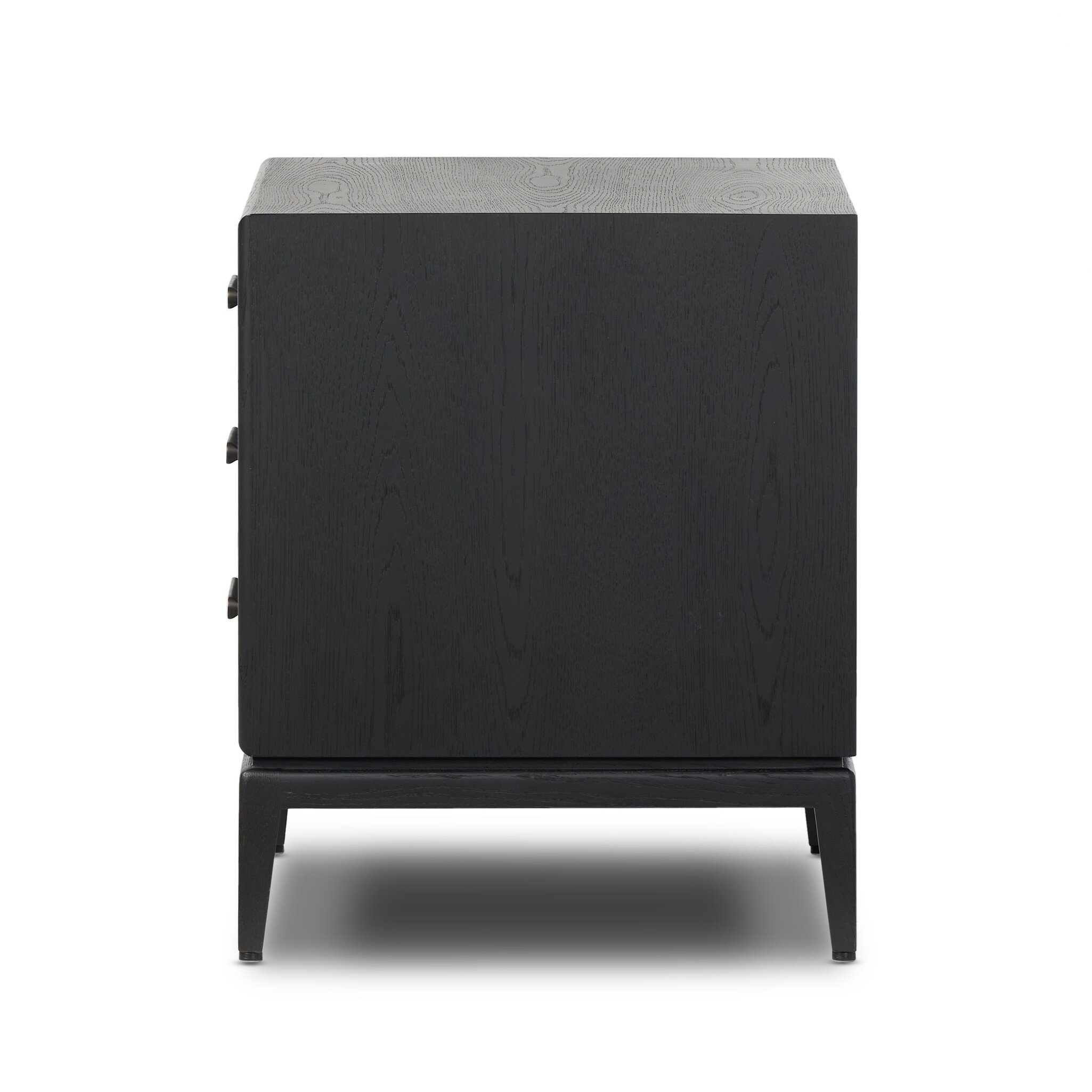 Rosenell Closed Nightstand - Black Oak Veneer - Image 5