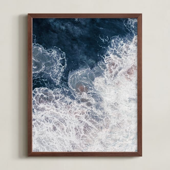 Ocean's Brushstrokes 1 Limited Edition Fine Art Print 2 - Image 0