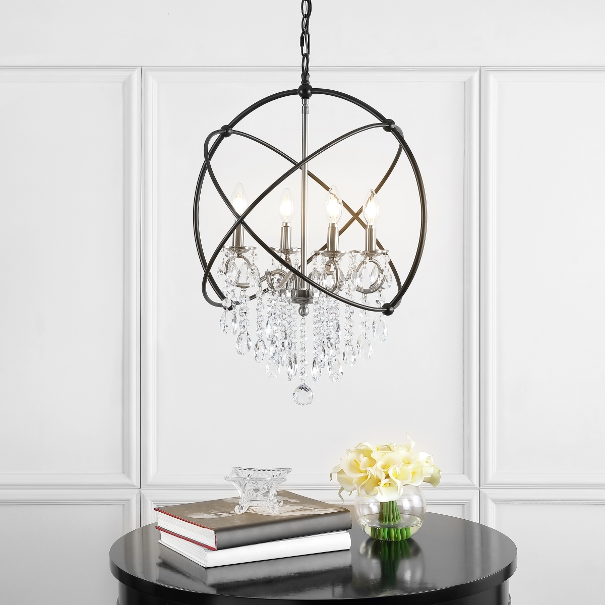 Sabina 4Lt 20.25 Inch Pendant - Bronze - Safavieh - Image 3