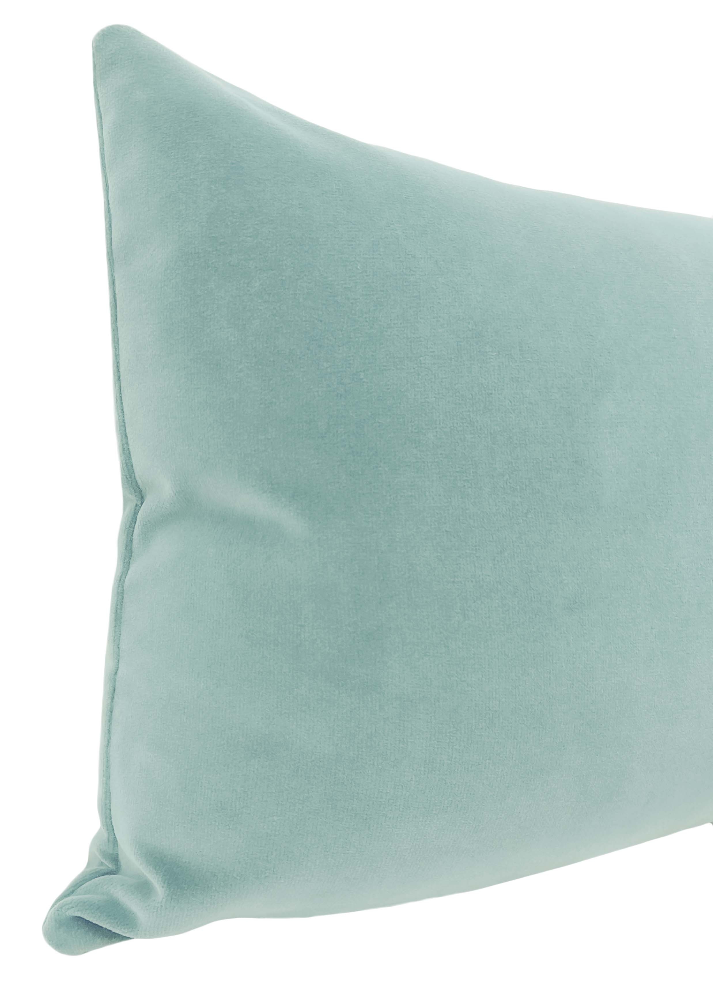 THE XL LUMBAR :: SIGNATURE VELVET // SPA BLUE - 14" X 48" - Image 4