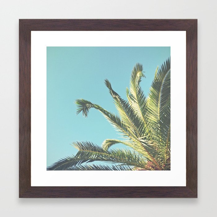 Summer Time Ii Framed Art Print by Cassia Beck - Conservation Walnut - X-Small 10" x 10"-12x12 - Image 0