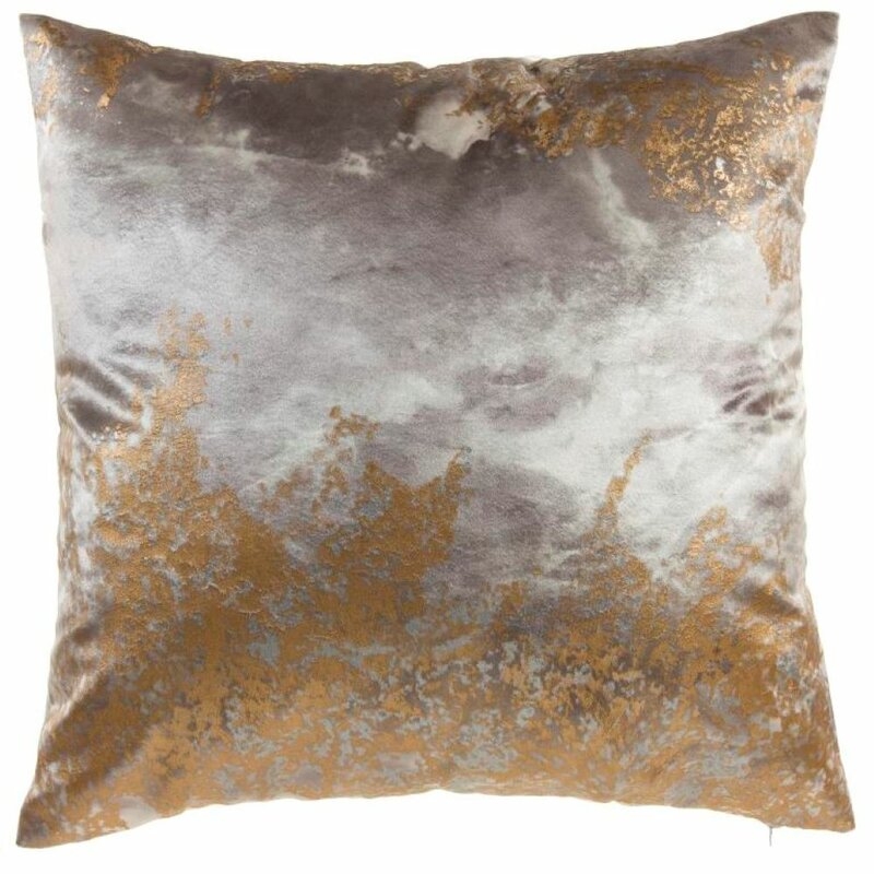 Cloud9 Design Zen Velvet Throw Pillow - Image 0