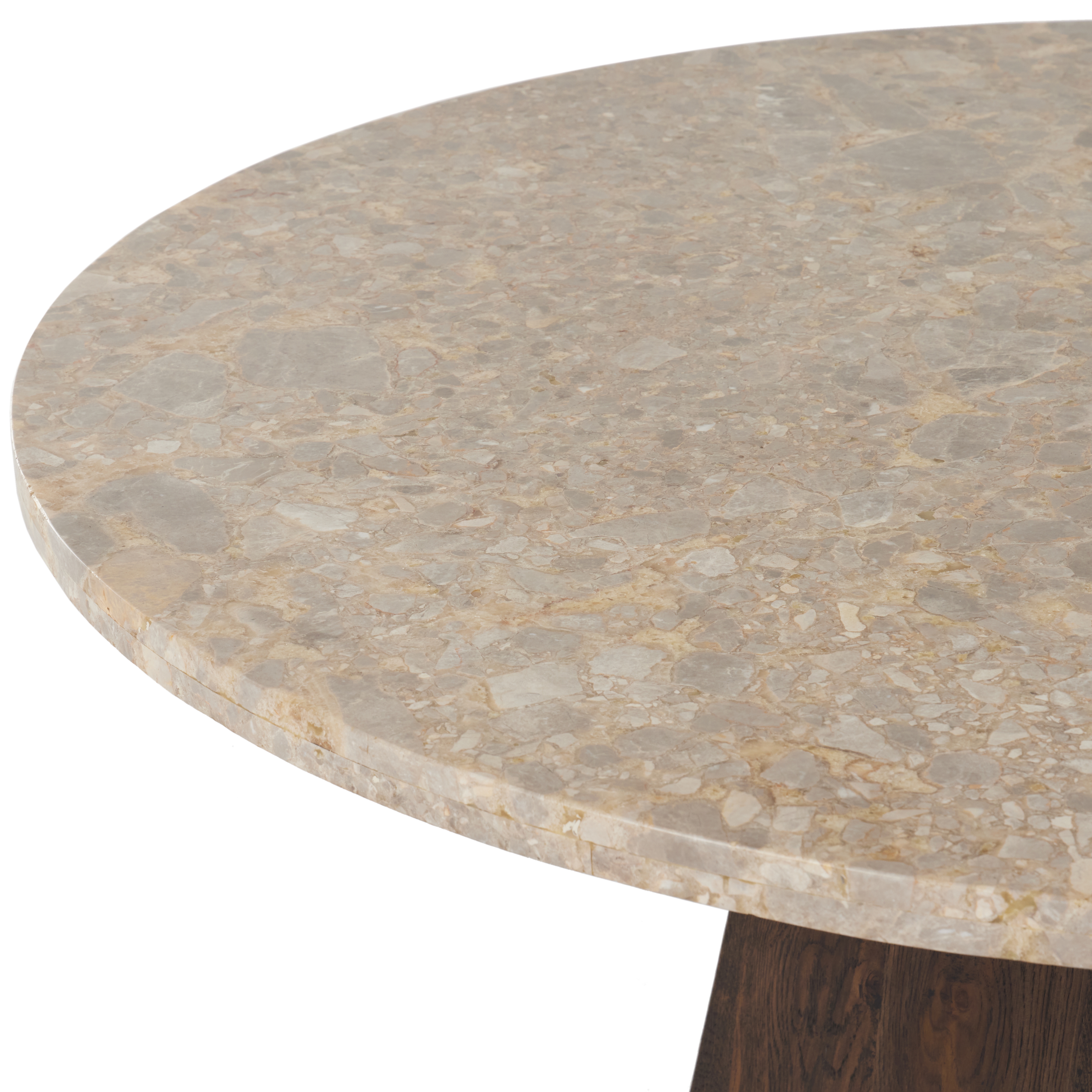 Brisa Round Dining Table 55"-Dune Onyx - Image 6