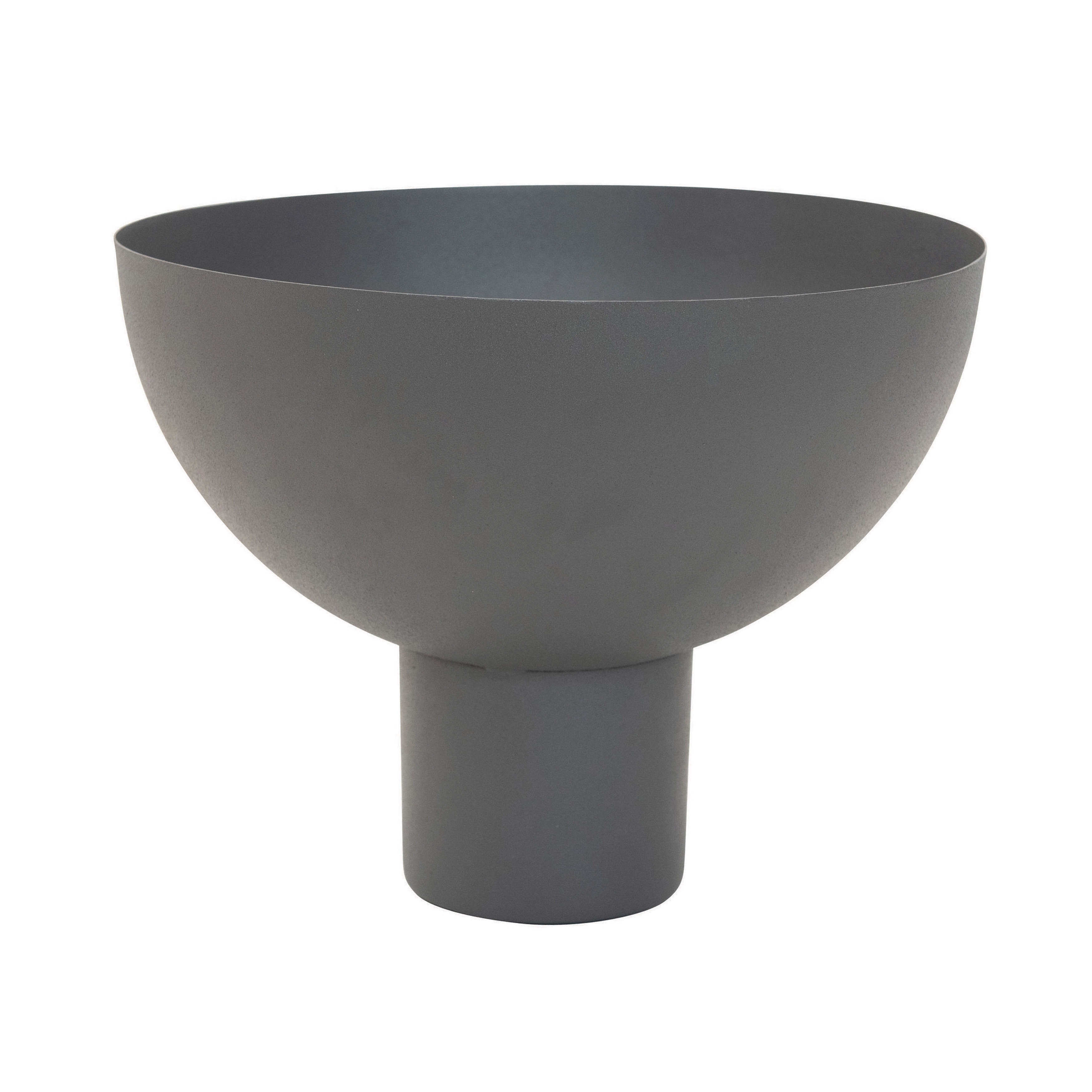 Decorative Metal Footed Bowl - Image 0
