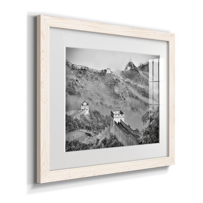 Great Wall Fog - Picture Frame Photograph Print on Paper - Image 0