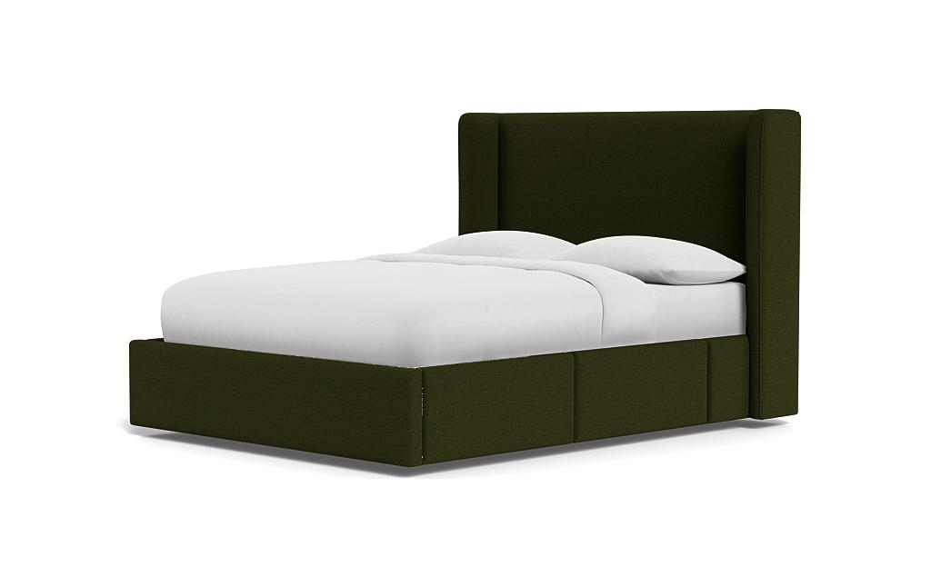 Graham Upholstered Bed with Storage Option - Image 2