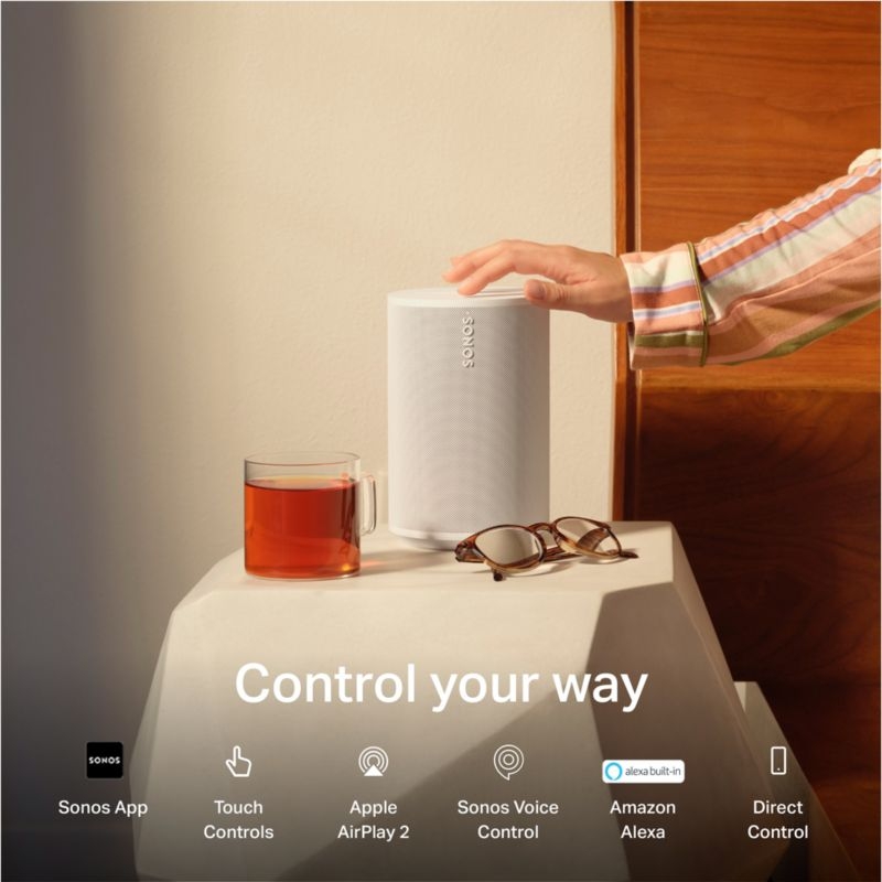 Sonos Era 100 White Next-Gen Smart Speaker - Image 2