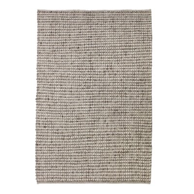 Handmade Flatweave Wool/Cotton Gray/Ivory Area Rug - Image 0
