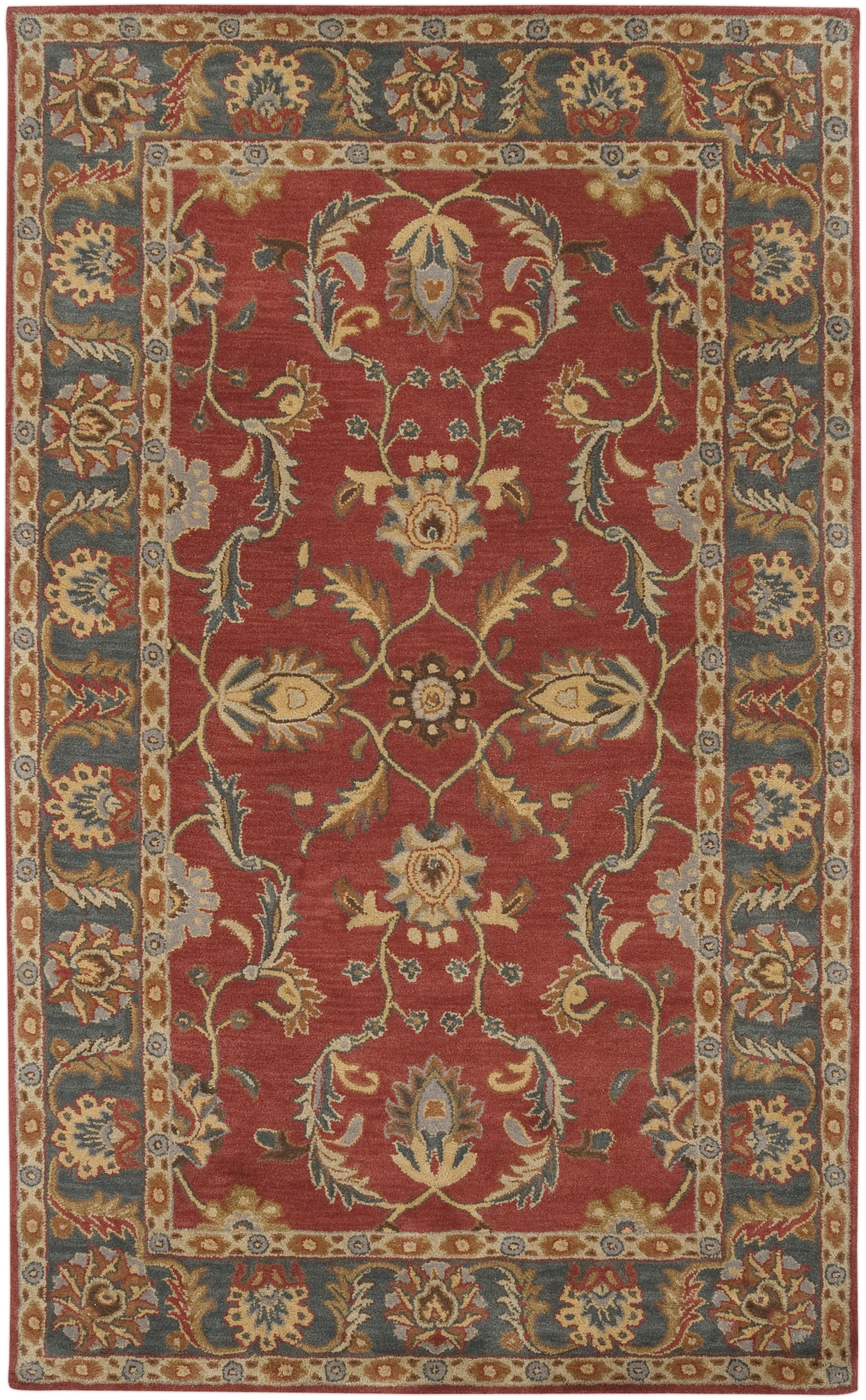 Caesar Brown Indoor 4' x 6' Handmade Rug - Image 0