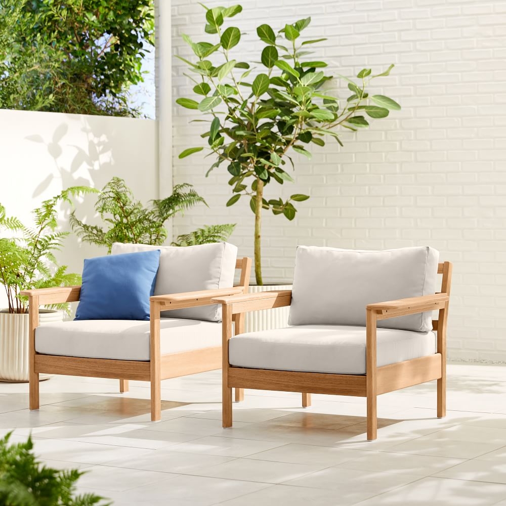 Playa Lounge Chair Set Of 2, Weathered Black - Image 2