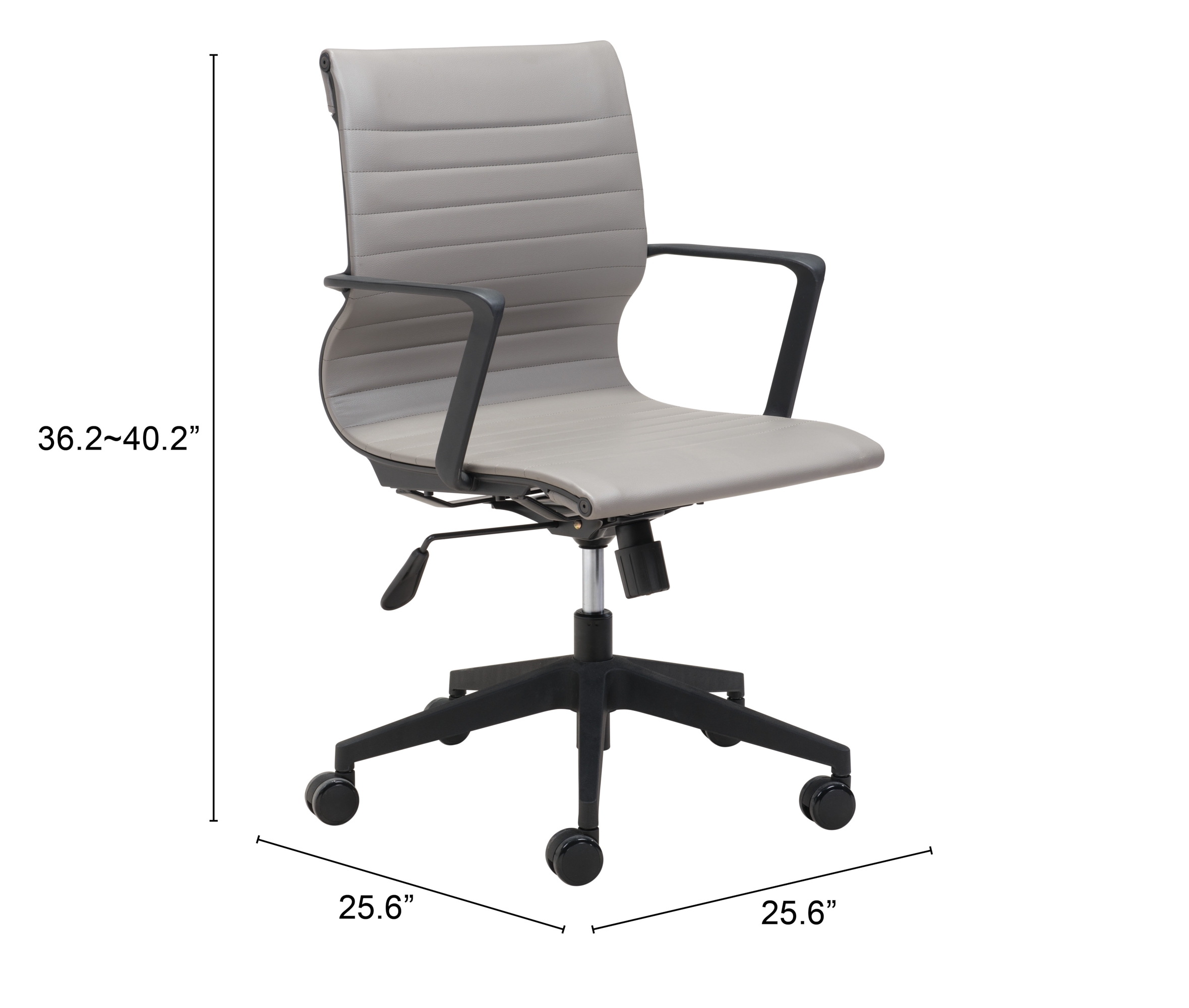 Stacy Office Chair Gray - Image 8