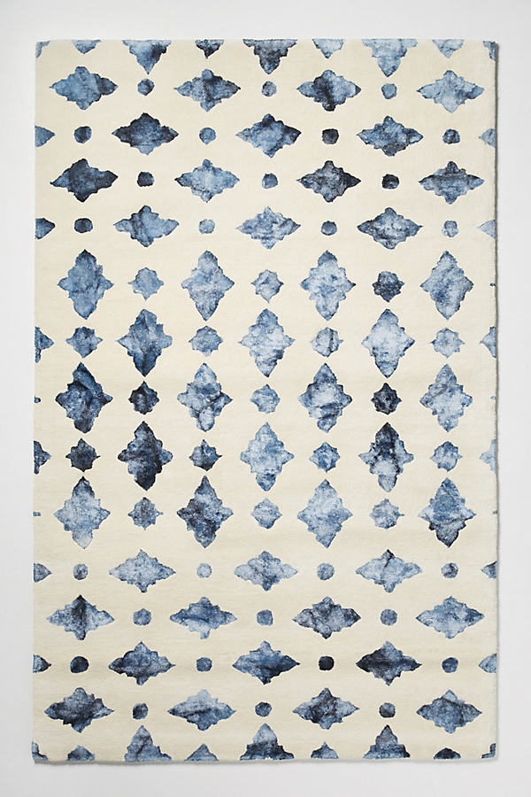 Tufted Moroccan Tile Rug - Image 0