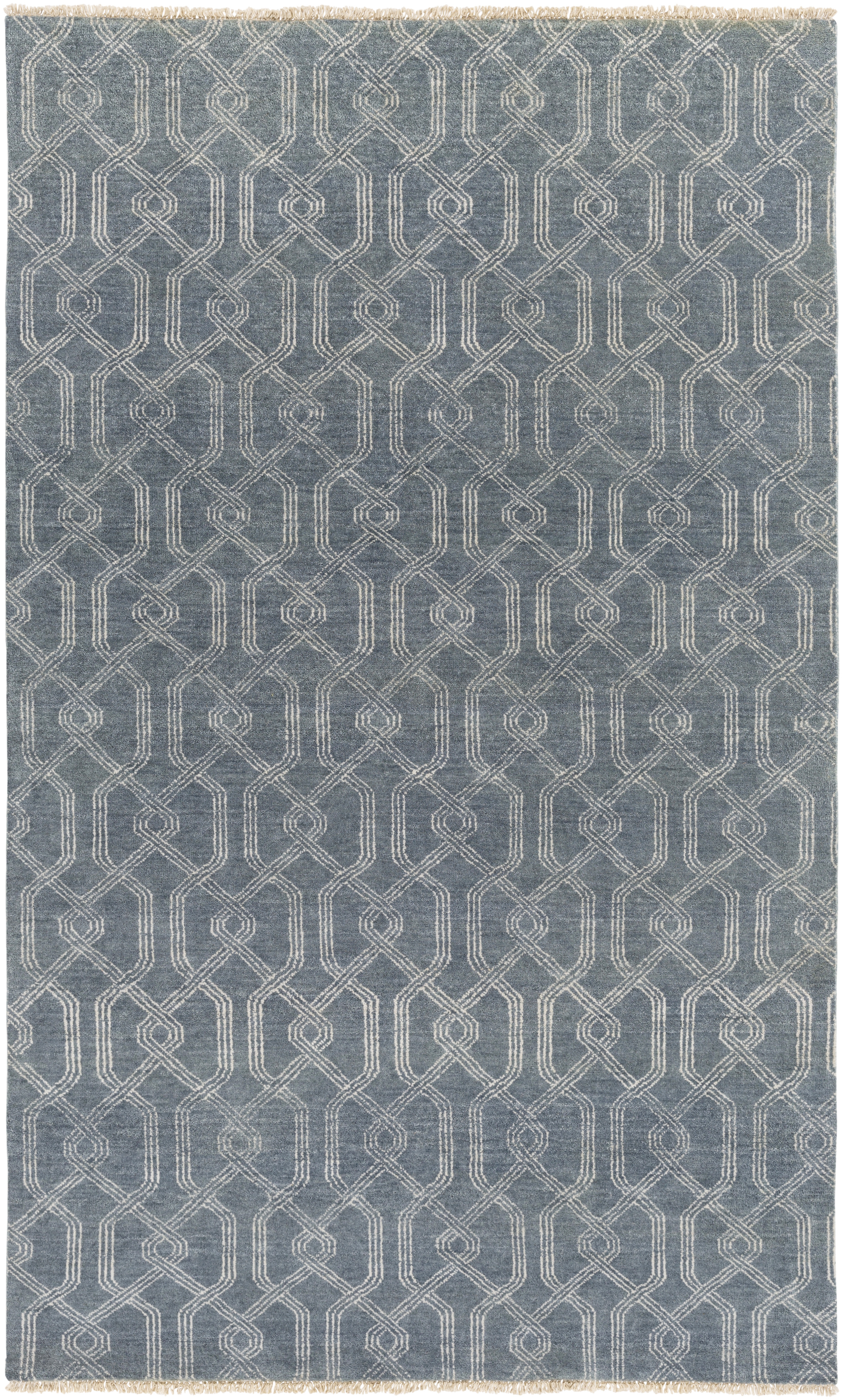 Stanton Gray Indoor 2' x 3' Handmade Rug - Image 0