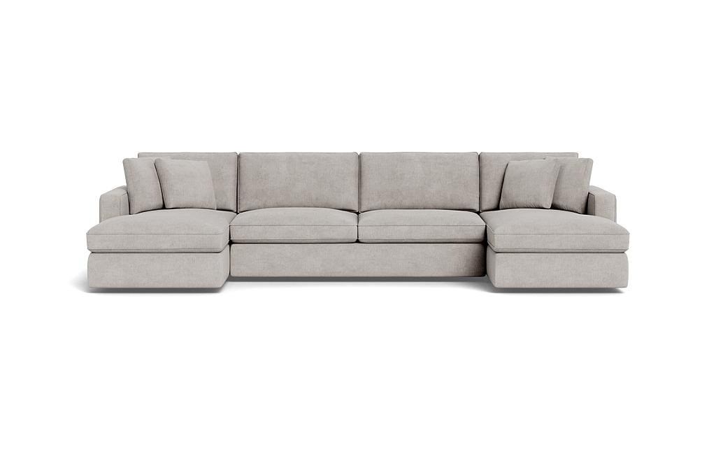 James 3-Piece 4-Seat U Chaise Sectional - Image 0