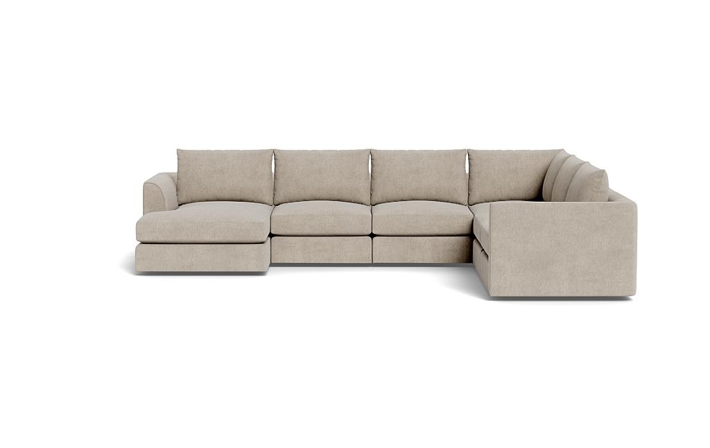 Beckham Modular 5-Seat Corner Left Chaise Sectional - Image 0