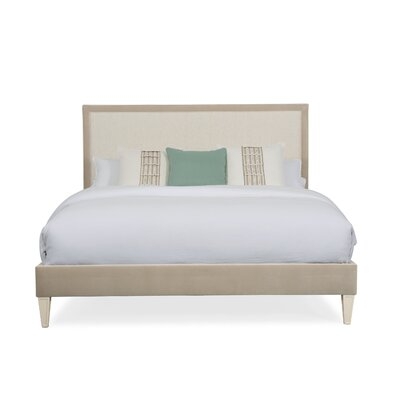 Upholstered Low Profile Platform Bed - Image 0