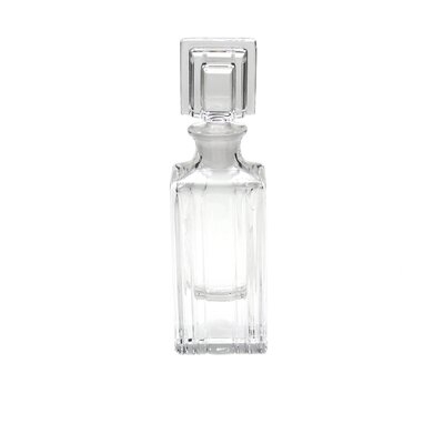 Dafni Clear Glass Decorative Bottles, 5.5" - Image 0