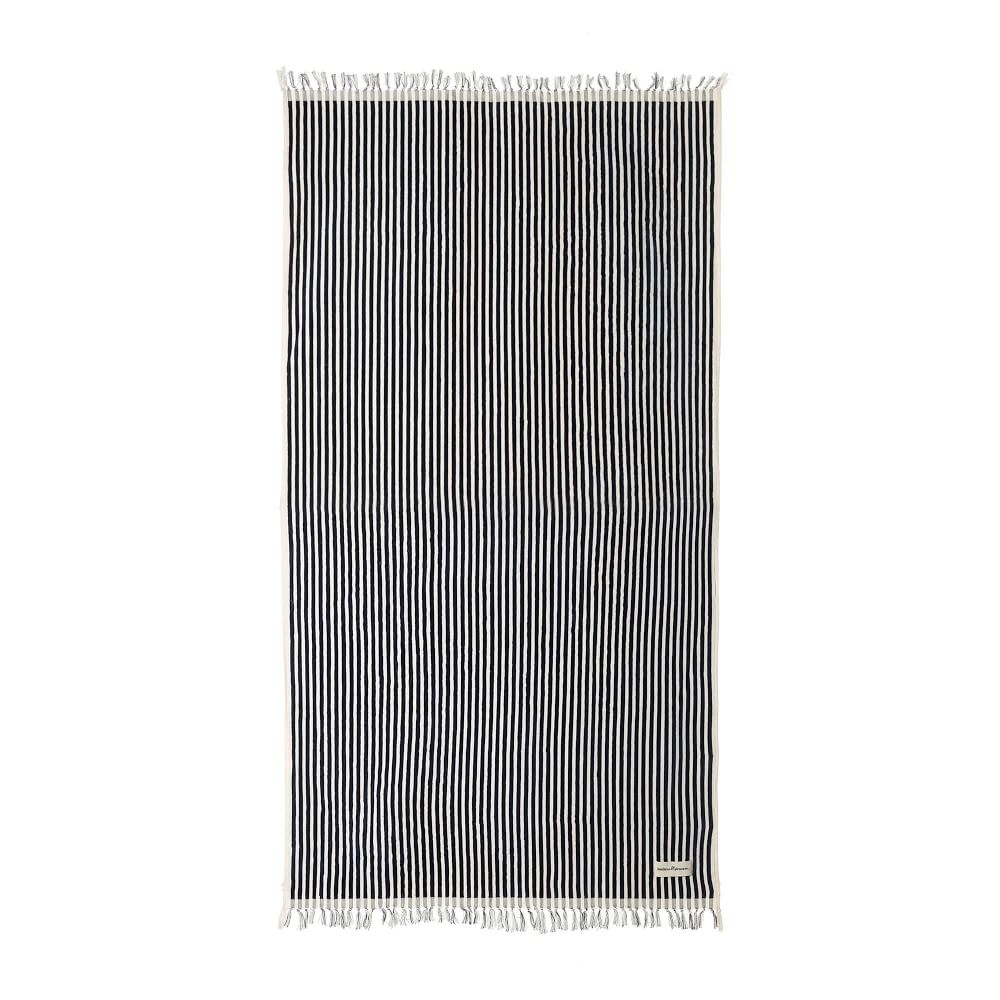 Business And Pleasure The Beach Towel Lauren's Navy Stripe - Image 0