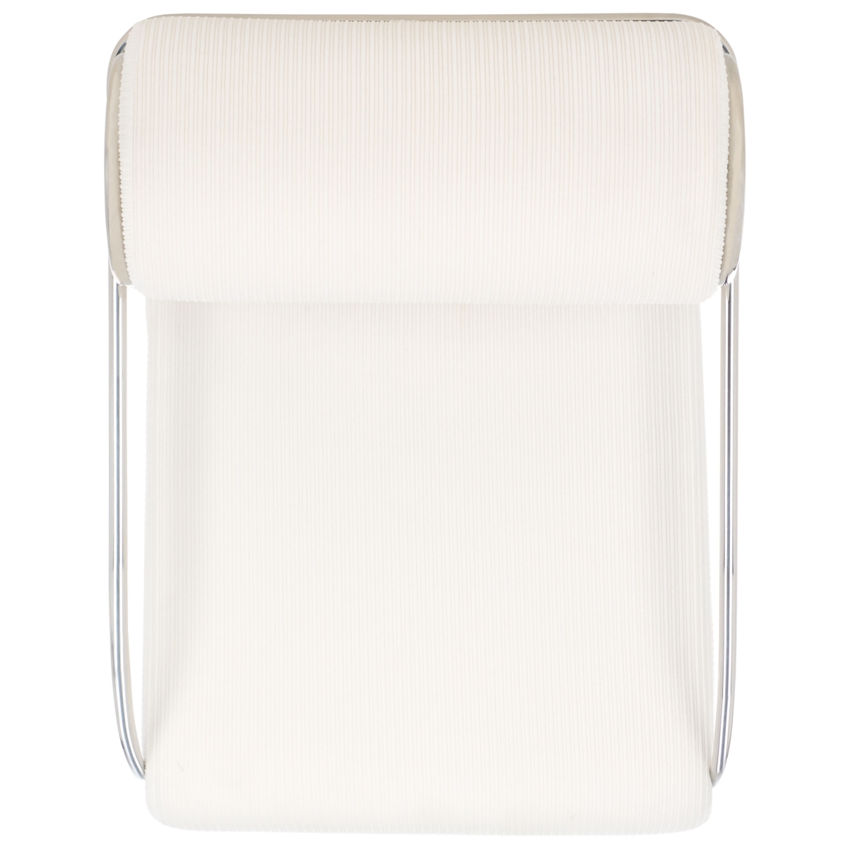 Bethann Metal Frame Accent Chair - White/Silver - Image 4