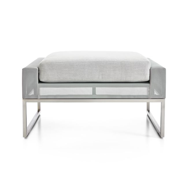 Replacement Light Grey Cushion for Dune Ottoman - Image 0