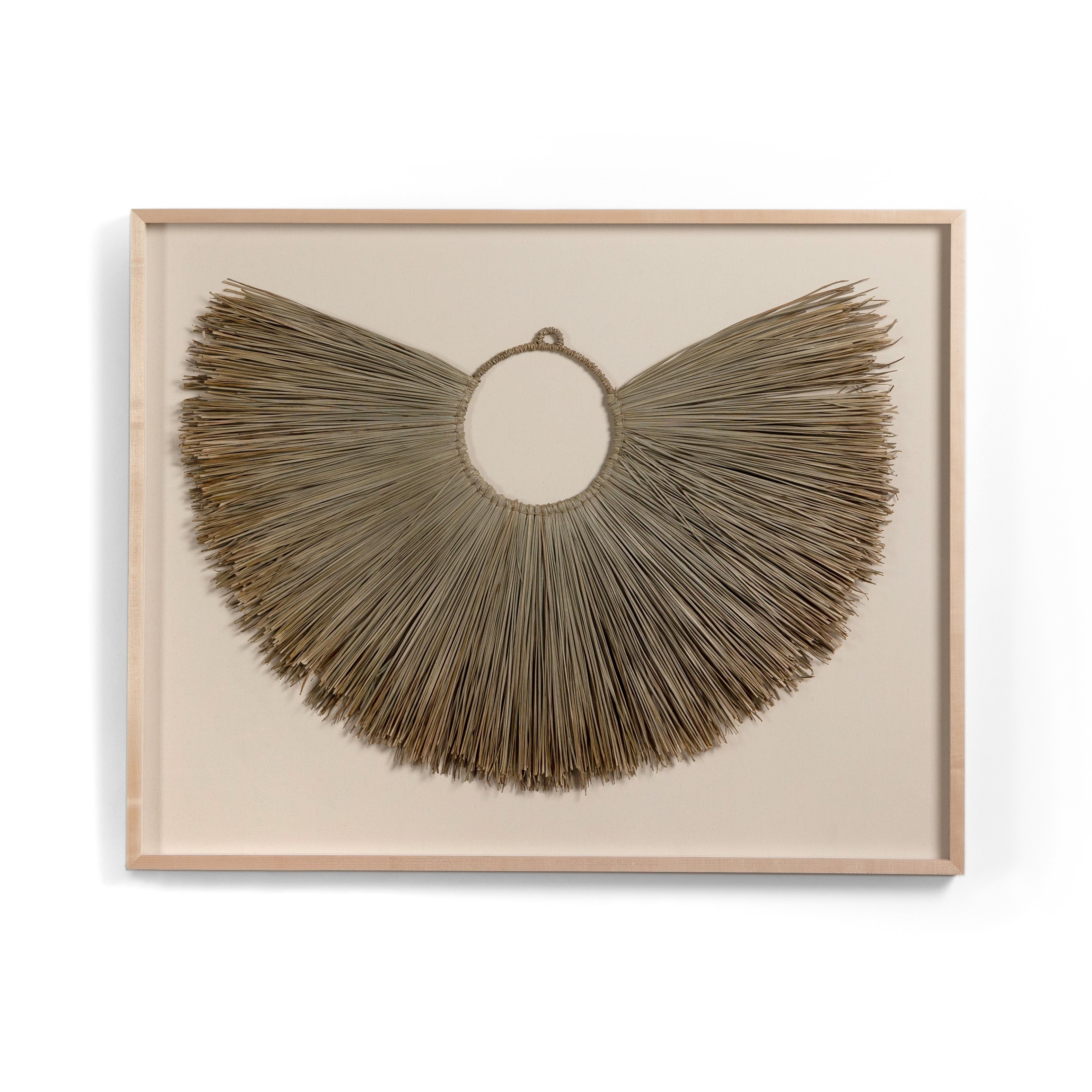 Beda Framed Seagrass Object - Image 0