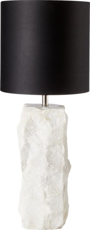 Raw Marble Table Lamp - Image 2