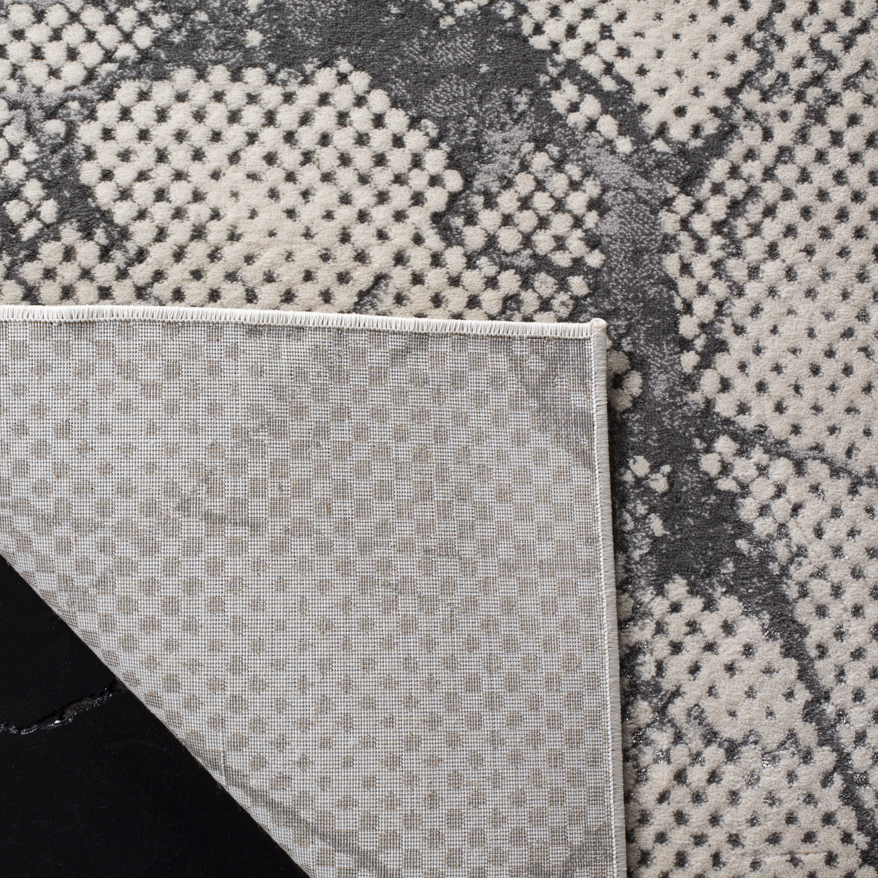 Arlo Home Woven Area Rug, LUR187A, Ivory/Grey,  2' X 8' - Image 3