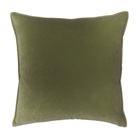 TOSS by Daniel Stuart Studio Franklin Feathers Throw Pillow Color: Lichen, Size: 22" x 22" - Image 0