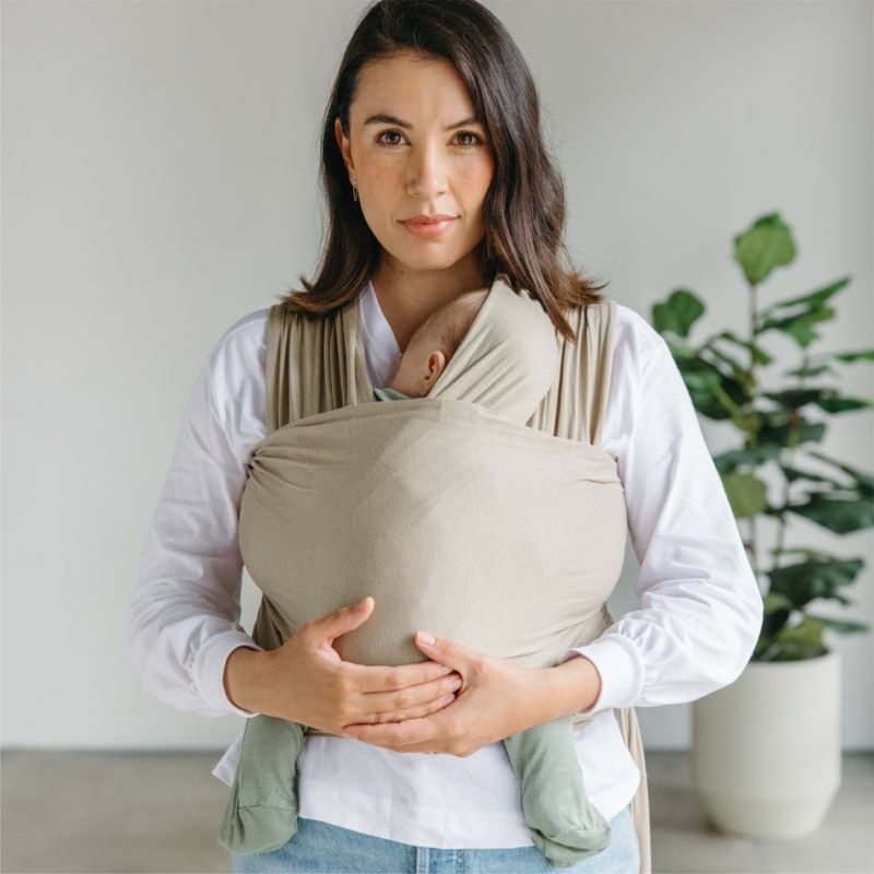 Solly Baby Brown Taupe Baby Wrap - Image 4