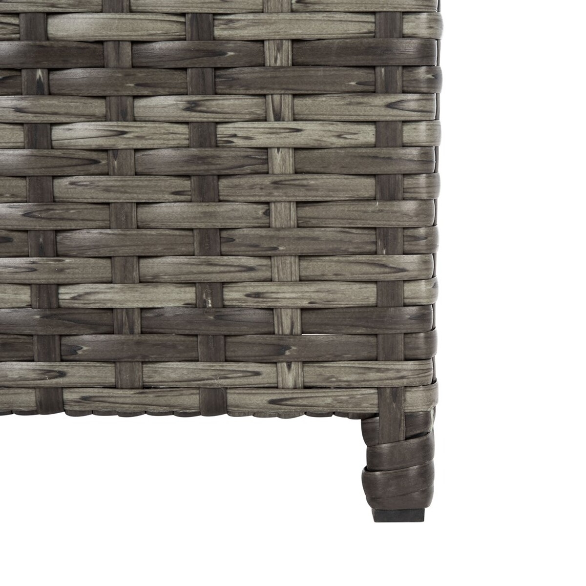 Serapis Trash Bin - Grey Brown - Safavieh - Image 3