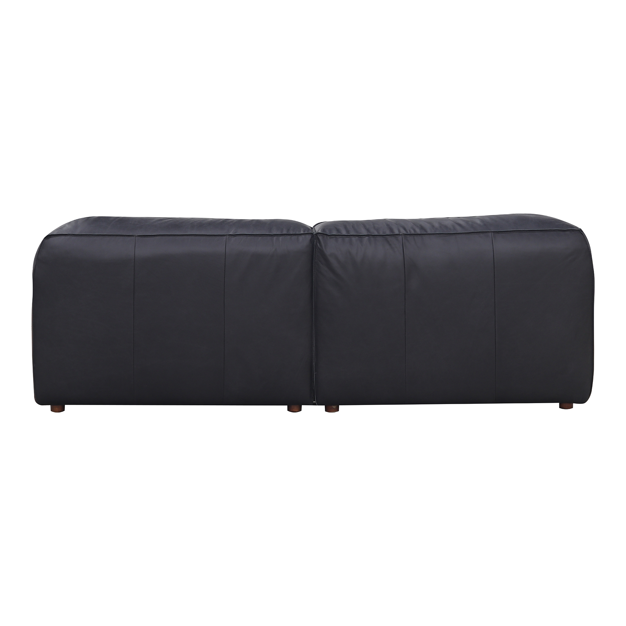 Form Nook Modular Sectional Vantage Black Leather - Image 3
