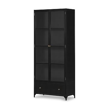 Payson 34.75" Tall Cabinet, Black - Image 2