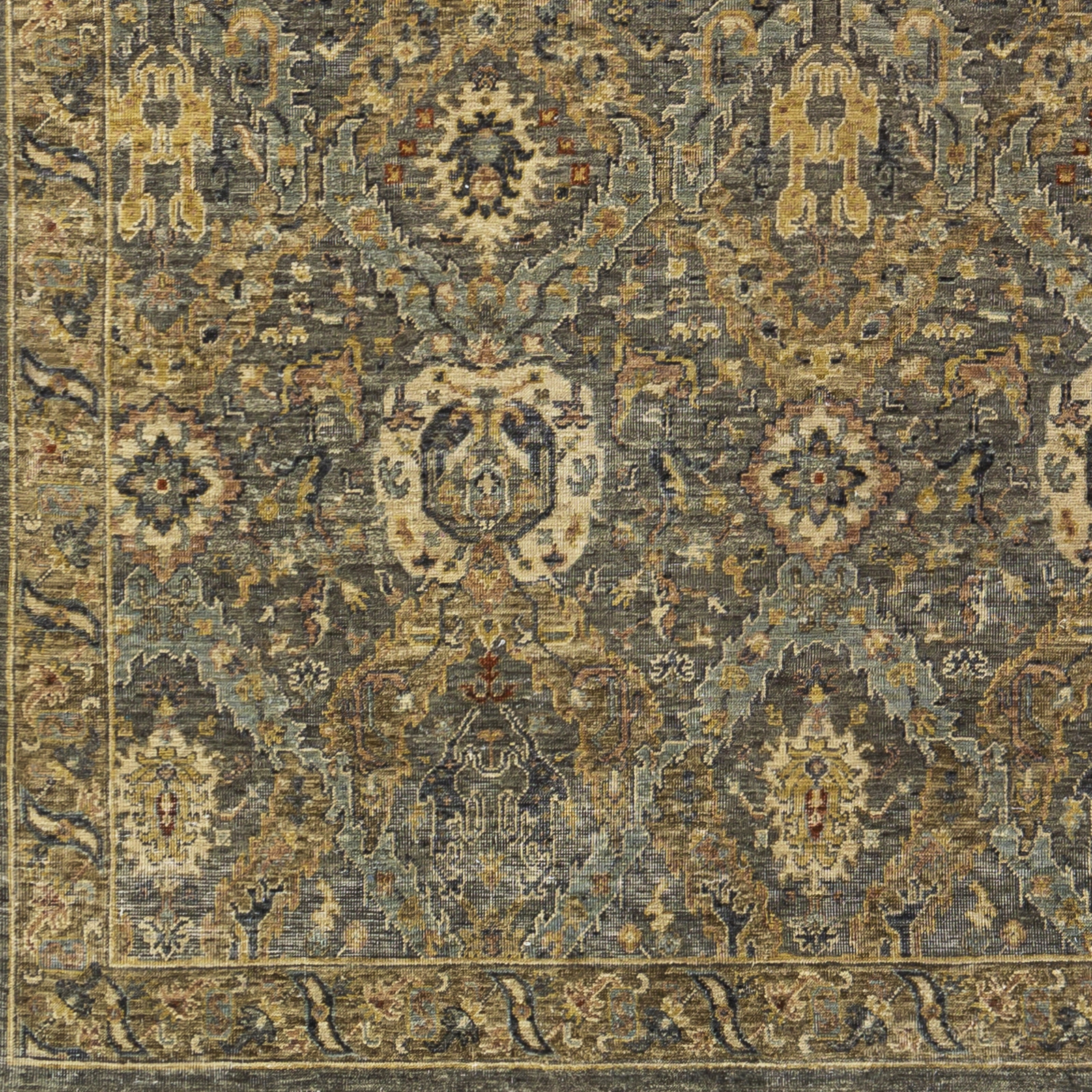 Anatolia Brown Indoor 9' x 12' Handmade Rug - Image 2
