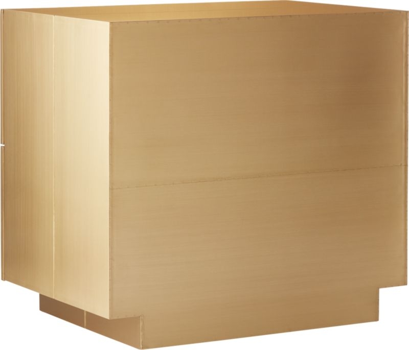 Penn Brass Clad Wide 2 Drawer File Cabinet - Image 6