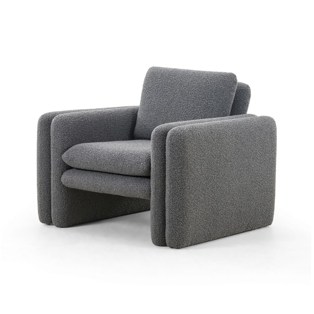 Kimora Chair, Knoll Charcoal - Image 0