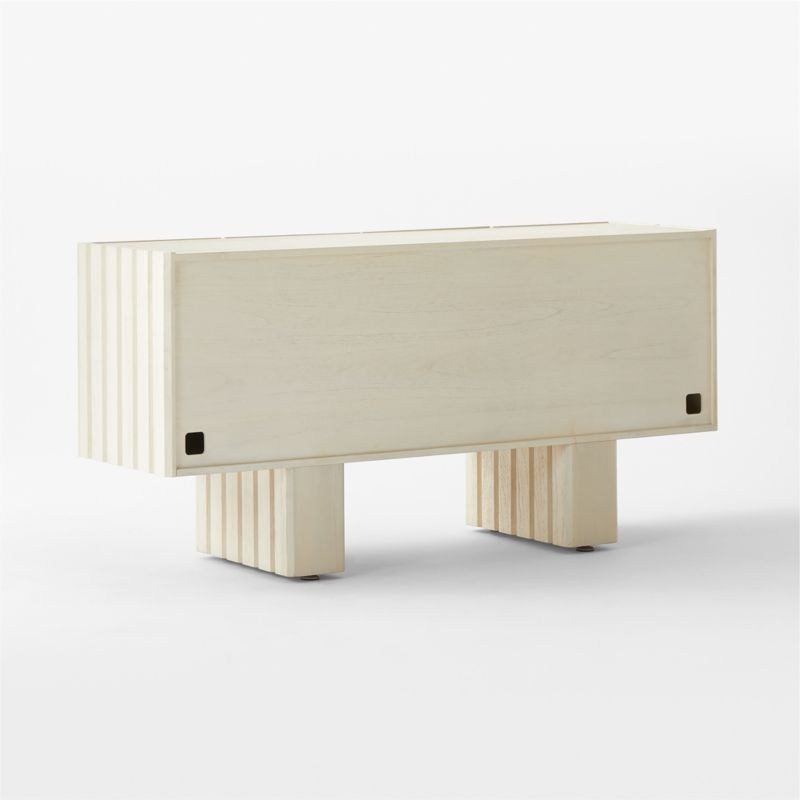Moab 65" Light Wood Credenza - Image 5