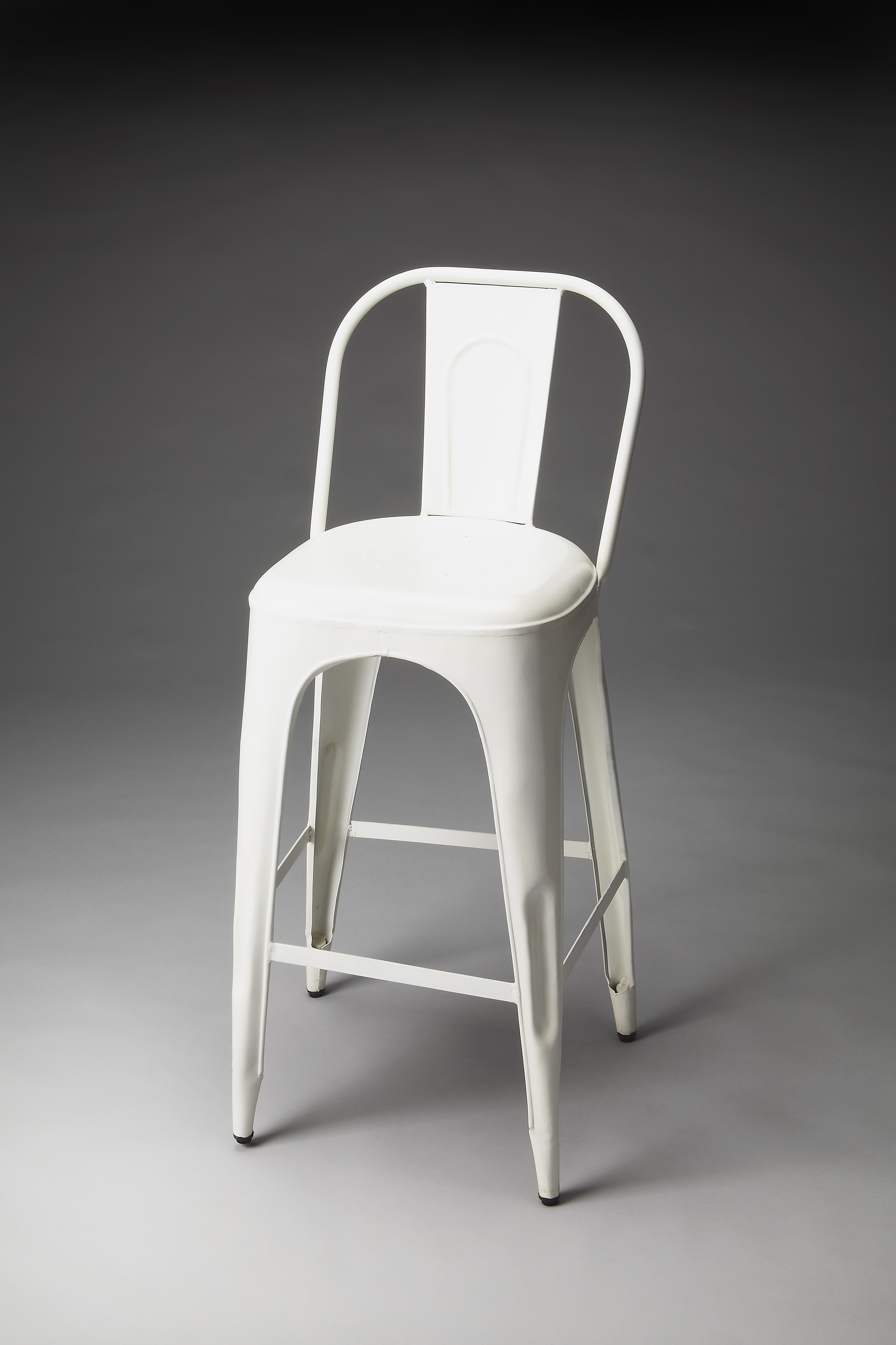 Alliance White Bar Stool - Image 1