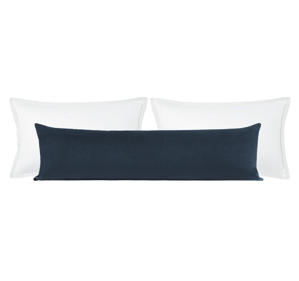 THE XL LUMBAR :: SOCIETY VELVET // PRUSSIAN BLUE - 14" X 48" - Image 0