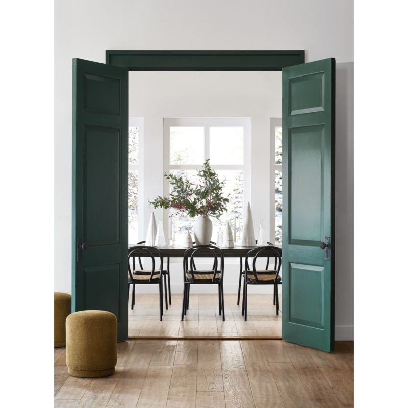 LED Extra-Small White Porcelain Christmas Tree Decorative Object - Image 5