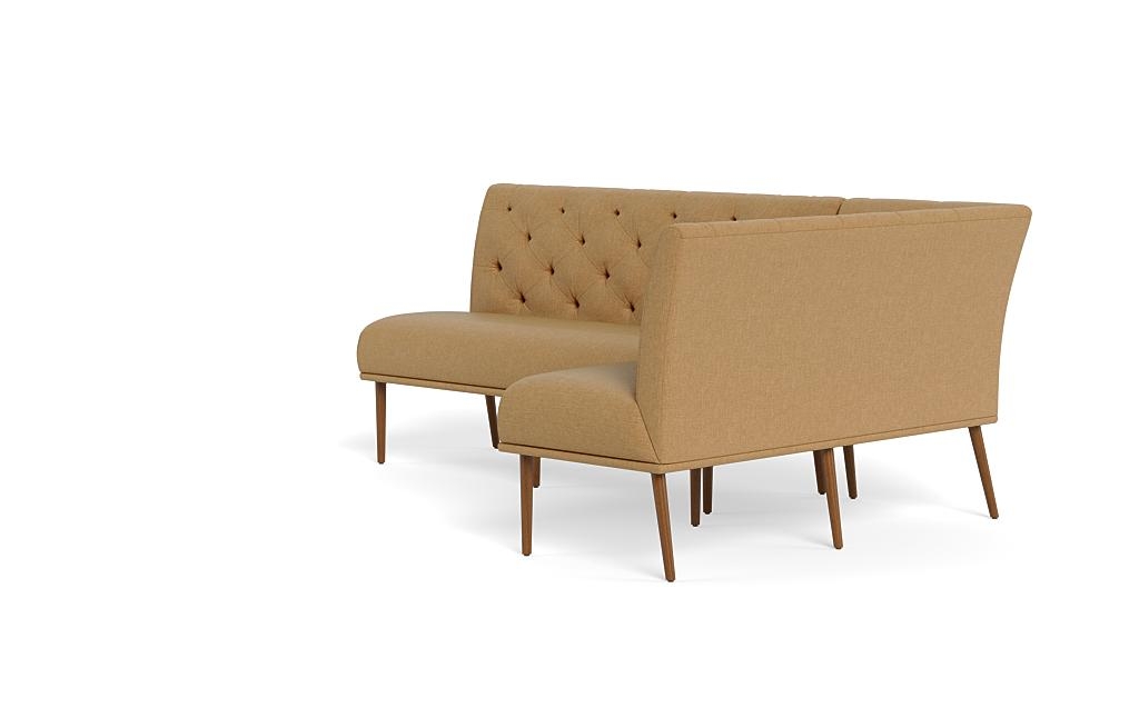 Dorian Upholstered Right Banquette with Tufting Option - Image 2