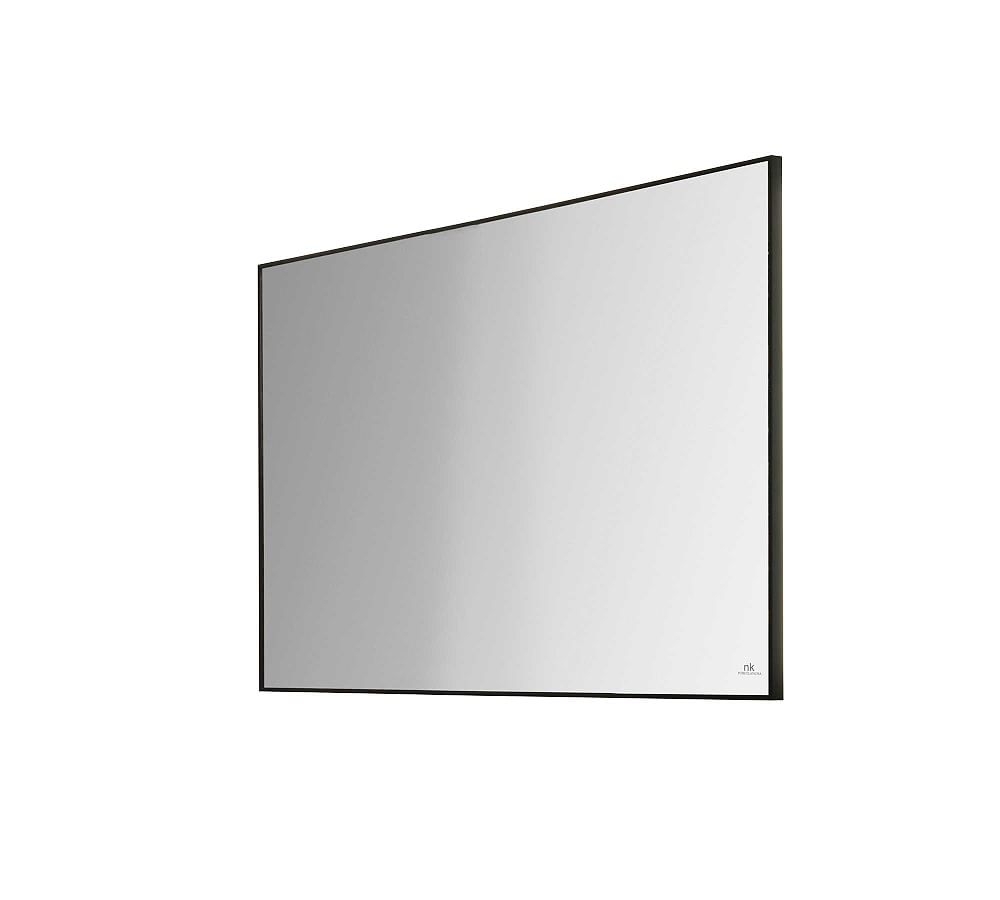 Black Serano 32" Rectangular Floating LED Light Mirror - Image 0