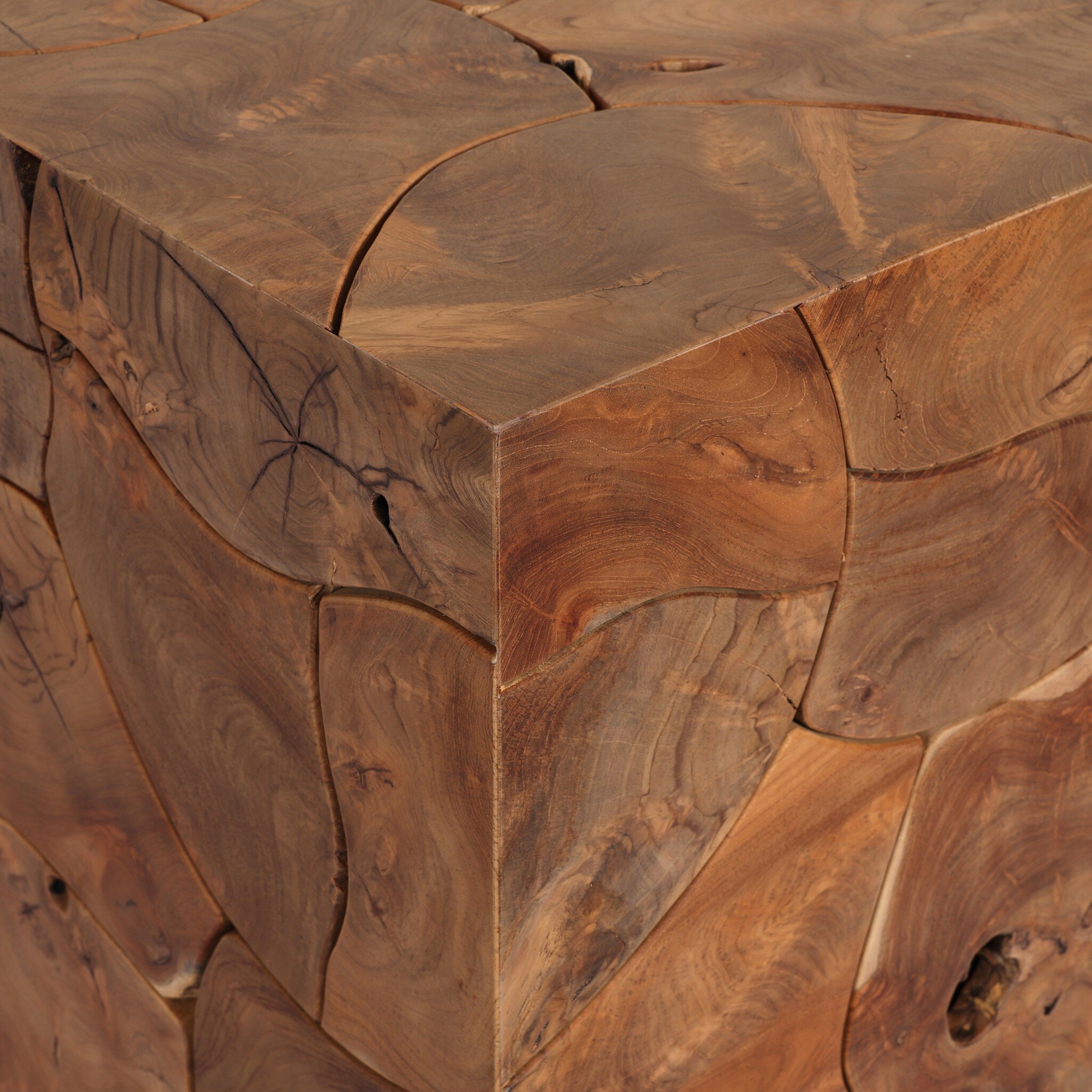 Tomlin Outdoor Console Table - Teak Root - Image 10