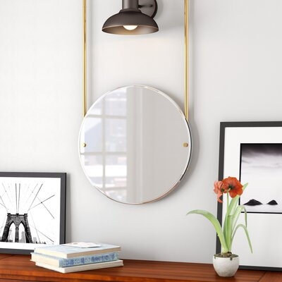 Gober Ceiling Hung Modern & Contemporary Beveled Accent Mirror - Image 0