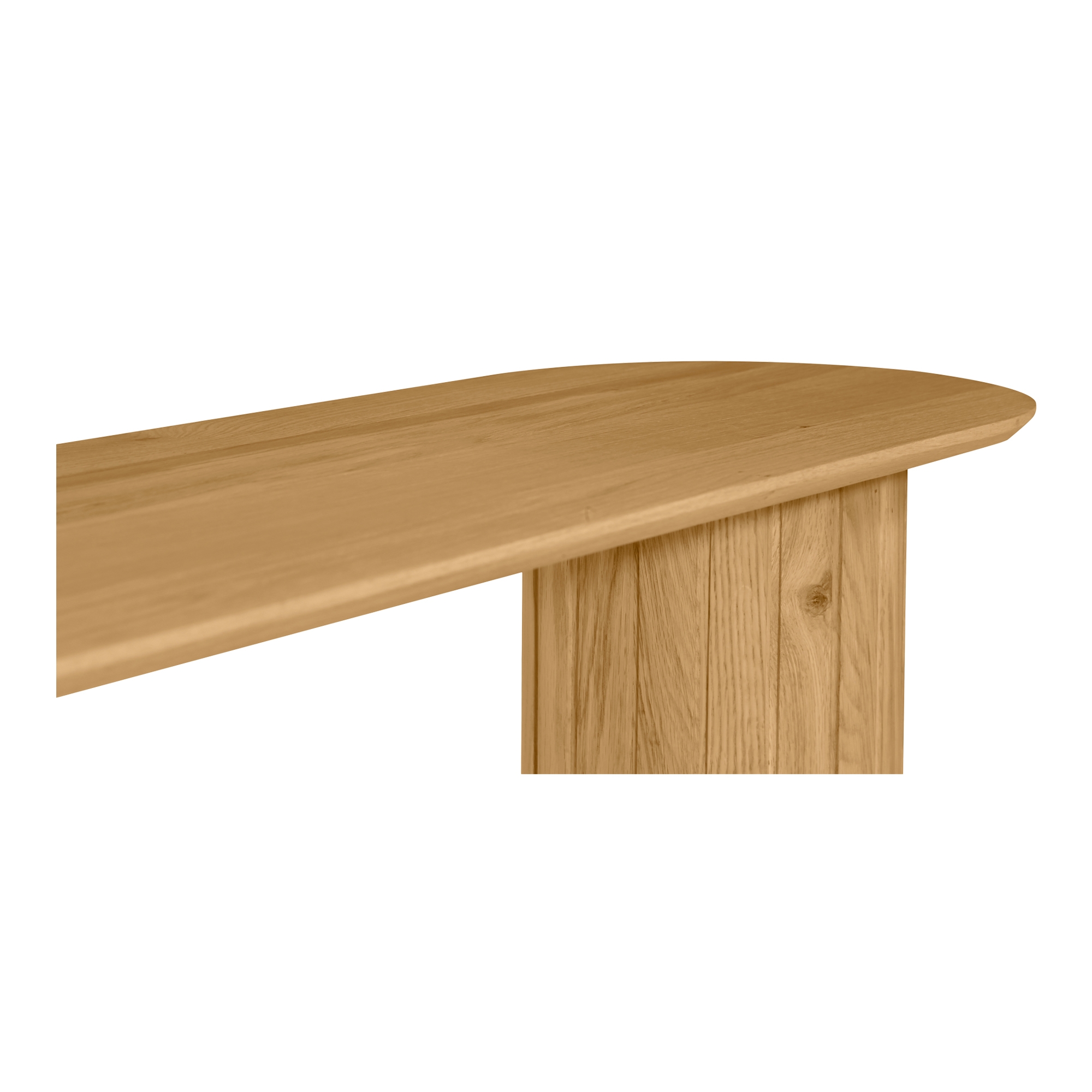 Povera Dining Bench Natural Oak - Image 5